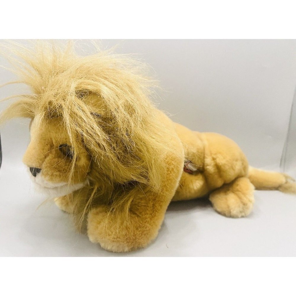 Stars in the Wild Lion Plush Safari Stuffed Animal Beverly Hills Teddy Bear Co - Picture 3 of 9